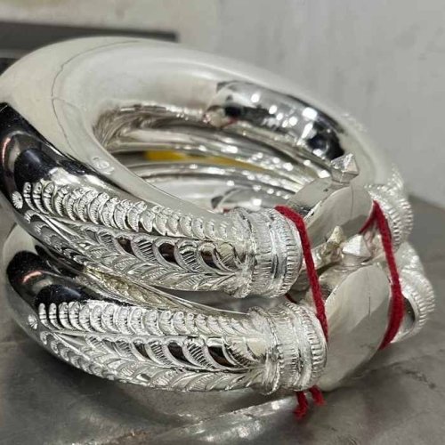 Latest Men Silver Kada