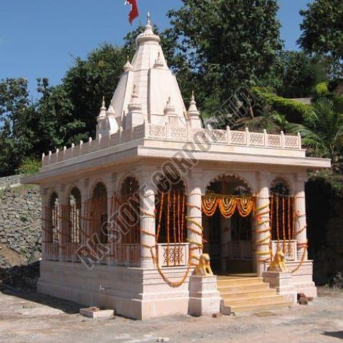 17 Foot Dholpur Pink Sand Stone Temple 17 Foot Dholpur Pink Sand Stone Temple