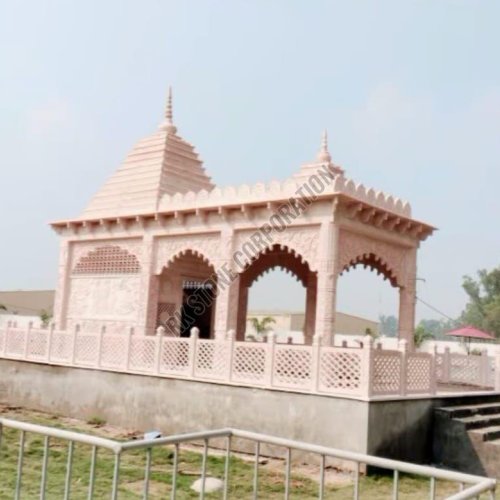 20 Feet Dholpur Sand Stone Temple