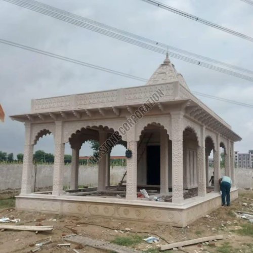Custom Made Dholpur Sandstone Temple