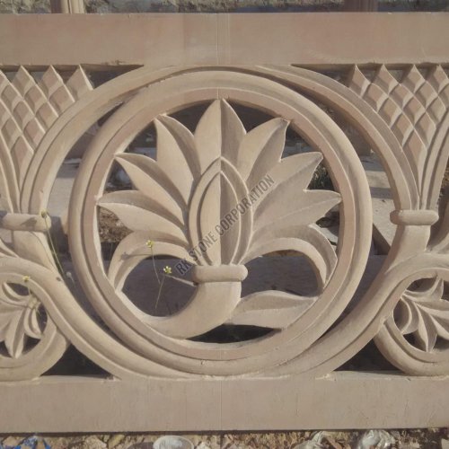 Decorative Sandstone Grill for Exterior Walls