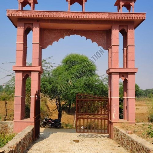 Sandstone Temple Entry Gate