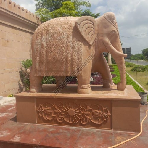 Heritage Style Sandstone Elephant Statue
