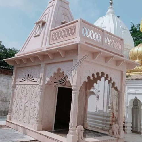 High Quality White Sandstone Temple