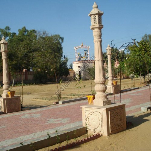 LED Street Sandstone Lamp