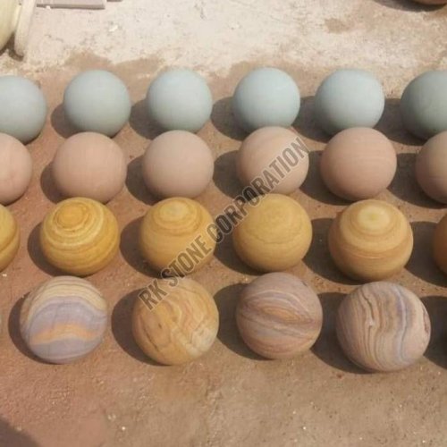 Natural Sandstone Sphere
