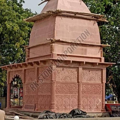 Natural Stone Dholpur Sandstone Temple