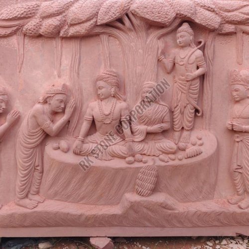 Sandstone RAM Darbar Wall Mural