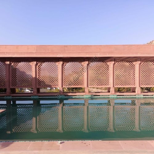 Sandstone Ventilation Grill with Artistic Pattern