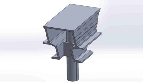 Aluminium Deck Prop Head