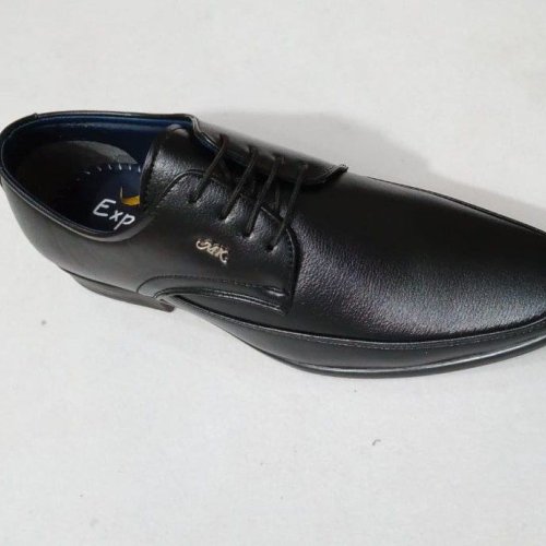 Black Mens Formal Lace Up Leather Shoes