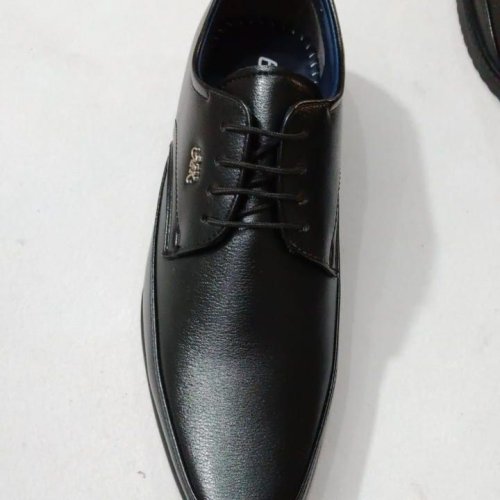 Mens Elegant Black Leather Lace Up Formal Shoes