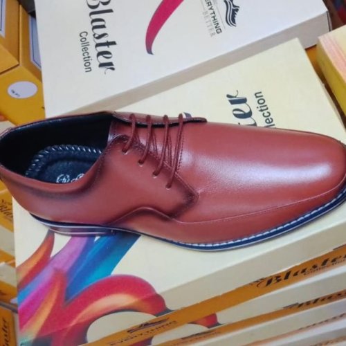 Mens Premium Brown Leather Formal Shoes