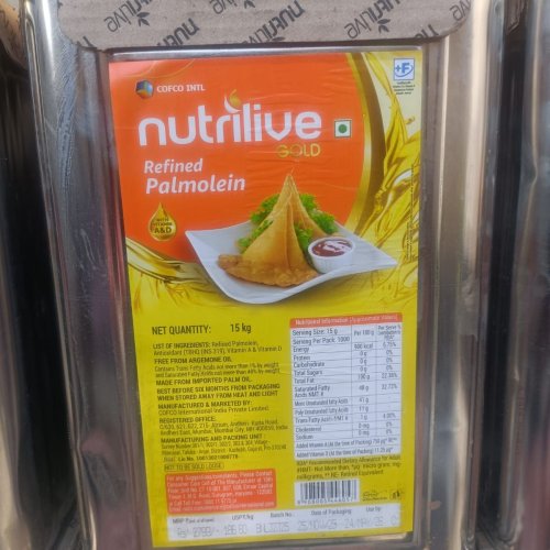 Nutrilive Palmolein Oil