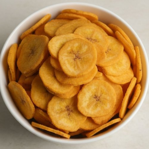 Banana Chips Cheese Garlic Flavour