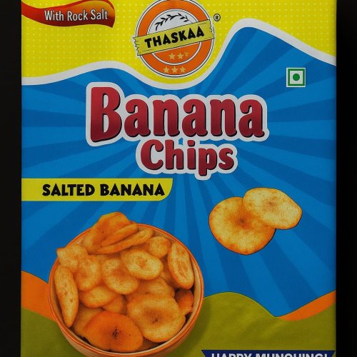 Thaskaa Salted Banana Chips 10rs Mrp Packet