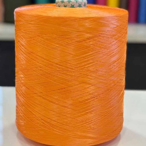 Pumpkin Orange Nylon Multifilament Yarn