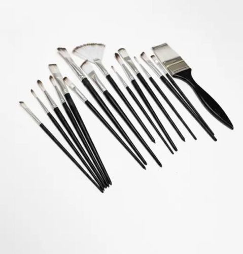 Black &AMP; White Artist Paint Brush