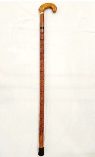 Polished Wooden Walking Stick