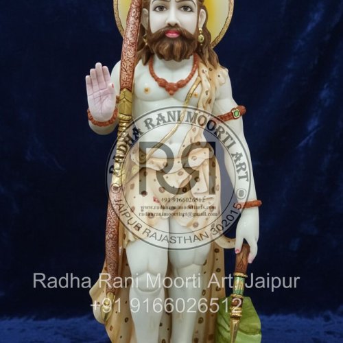 Marble Parshuram Statue Marble Parshuram Statue