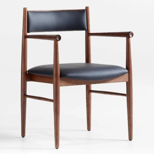 Auburn Brown Teak Wood Chair