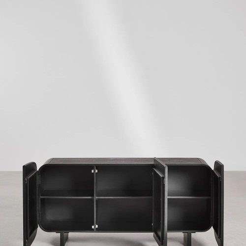 Black Wooden Sideboard