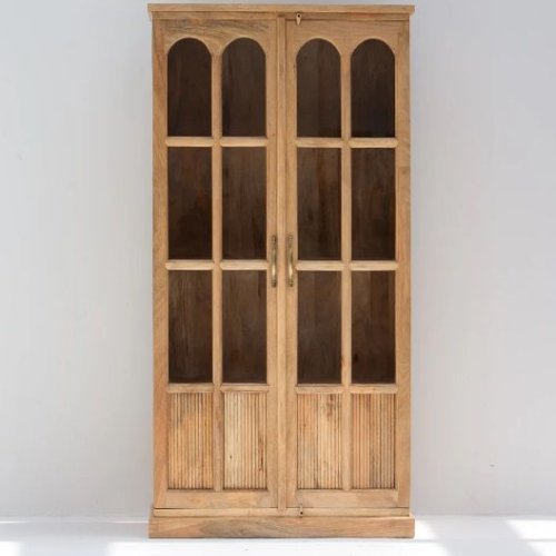 Double Door Wooden Kitchen Cabinet