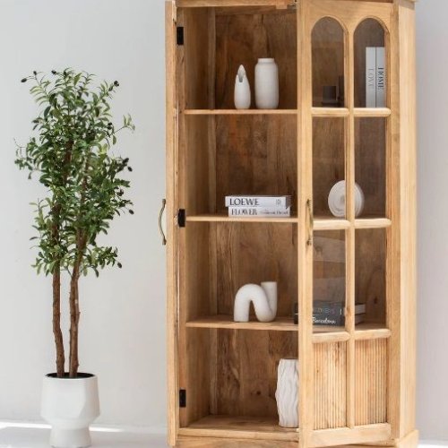Mango Wooden Kitchen Cabinet