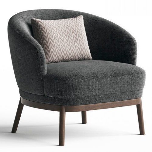 Modern Hotel Room Lounge Chair
