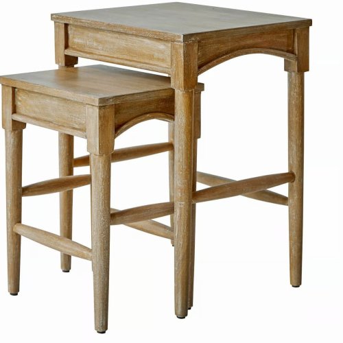 Square Wooden Side Table