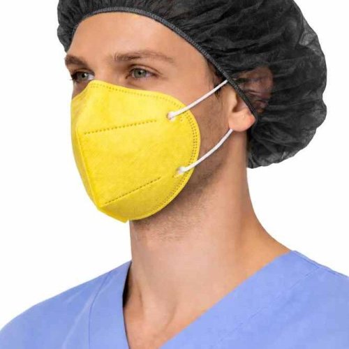 Yellow Disposable Dust Mask