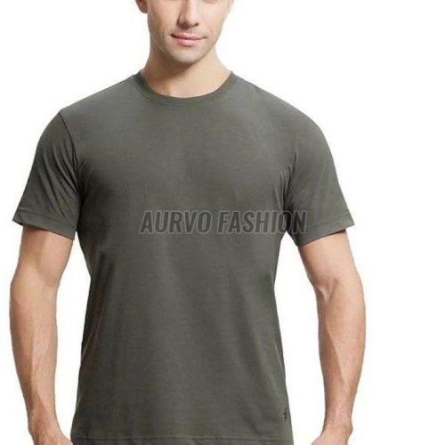 Mens Cotton Blend Drop Shoulder T-Shirt