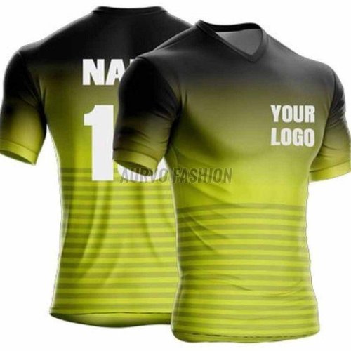 Polyester Training V Neck T Shirt
