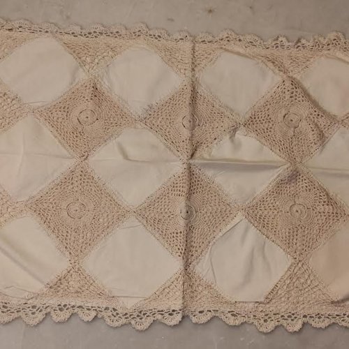 20x30 Inch Linen Lace ECRU Pillow Cover