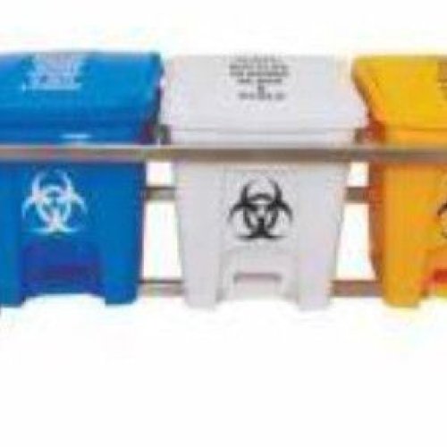Biomedical Waste Segregation Trolley