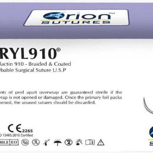 Braided Polyglactin 910 Absorbable Suture