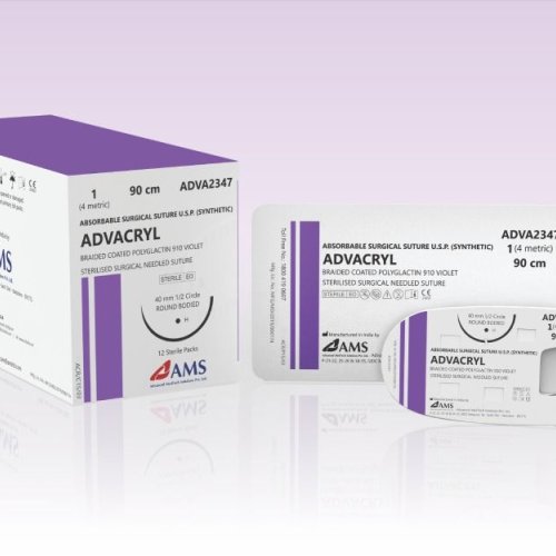 Braided Polyglactin 910 Violet Suture