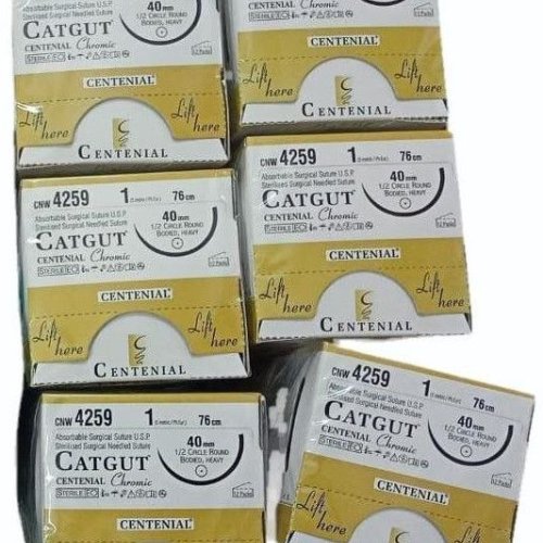 Chromic Catgut USP 1 Absorbable Suture