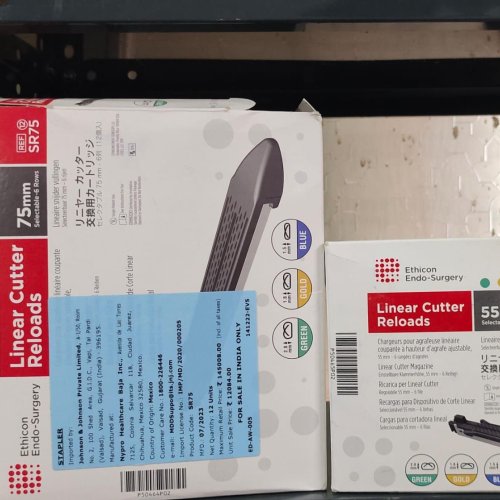 Linear Cutter Reloads 75 Mm Surgical Stapler