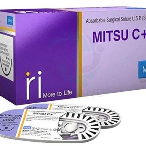 Synthetic Absorbable Polyglactin Surgical Suture