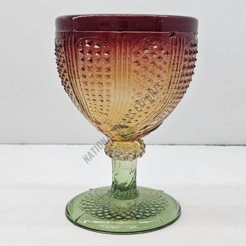 Double Tone Glass Candle Stand