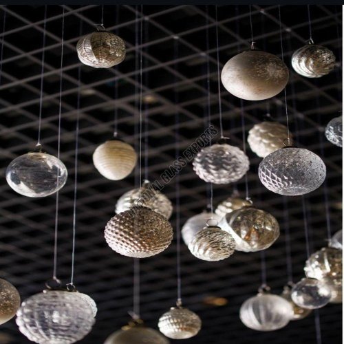 Glass Christmas Hangings