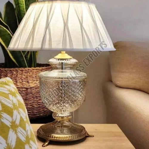 Glass Table Lamp