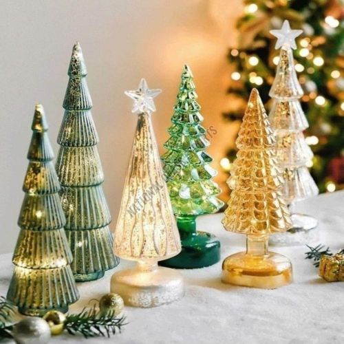 Stylish Glass Christmas Tree