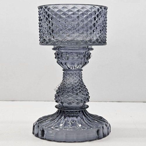 Table Top Glass Candle Stand