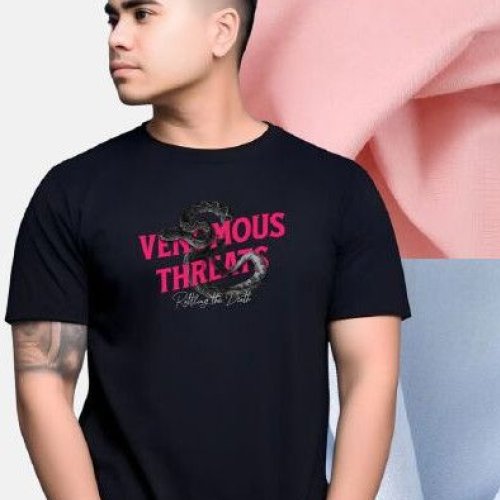 180 GSM Round Neck Regular Fit T-Shirt
