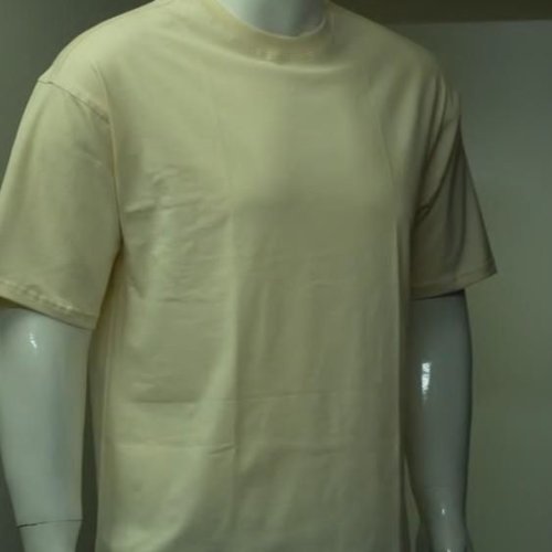220 GSM Cotton Lycra Regular Fit T-Shirt