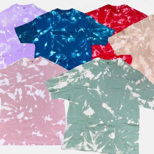 240 GSM Chemical Dyed Loopknit Oversized T-Shirt