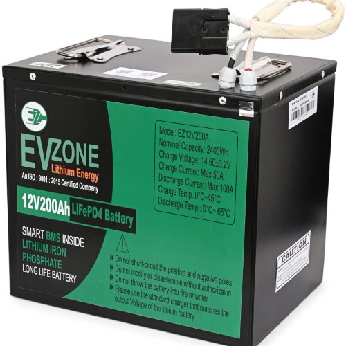 12V 200 Ah Inverter Lithium Battery