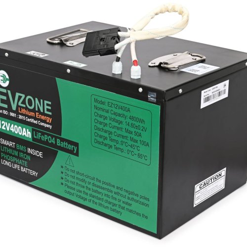 12V 400 Ah Inverter Lithium Battery